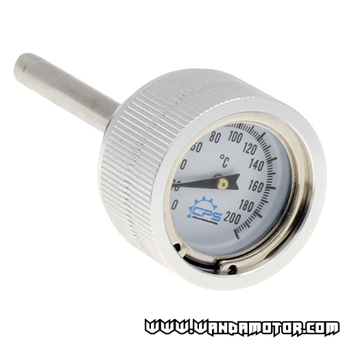 Oil gauge with thermometer 50cc